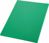 Tabla para Picar de Polietileno Color Verde de  60x45x1.5 cm DS303V Buffetware