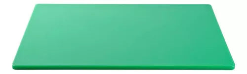 Tabla para Picar de Polietileno Color Verde de  60x45x1.5 cm DS303V Buffetware