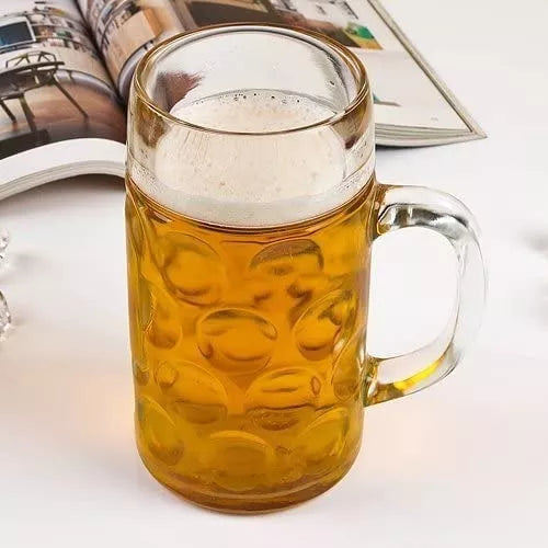 Tarro Cervecero Grande de 1 Litro de Vidrio Oktobertfest Crisa 1721887