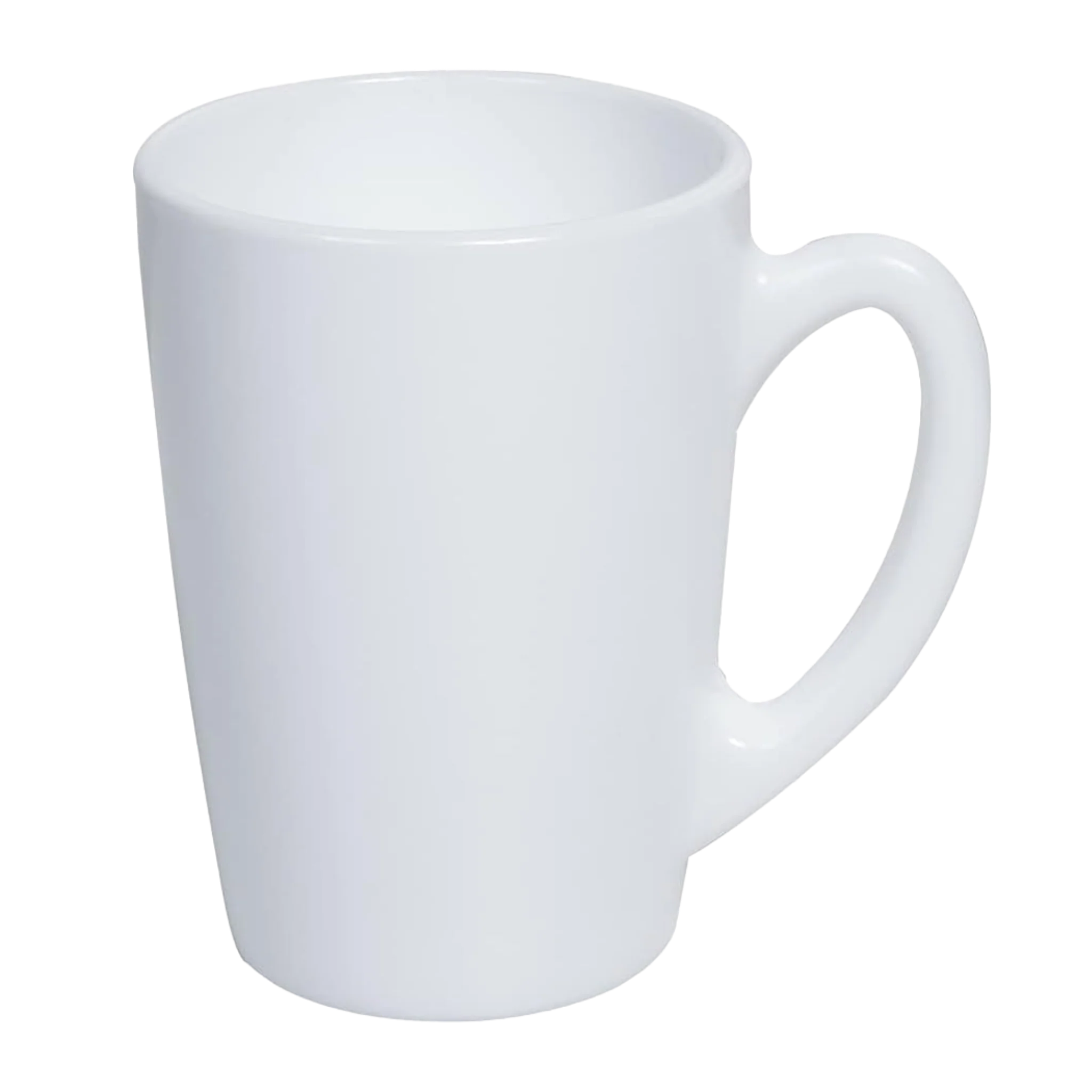 Tarro para Café Elegante de 280 ml de Vidrio Opalino Blanco MKB280 Jiangsu