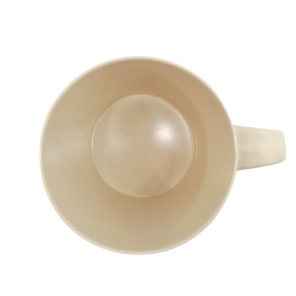 Taza Cafetera Beige Clásica de 300 ml de Melamina tipo Plástico Tavola