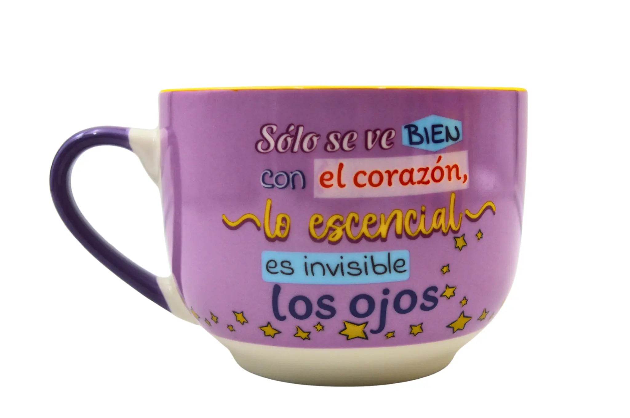 Taza Jumbo de 510 ml de Porcelana El Principito Licencia Oficial Varios Diseños AM101-002 Maki