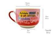 Taza Jumbo de 510 ml de Porcelana El Principito Licencia Oficial Varios Diseños AM101-002 Maki