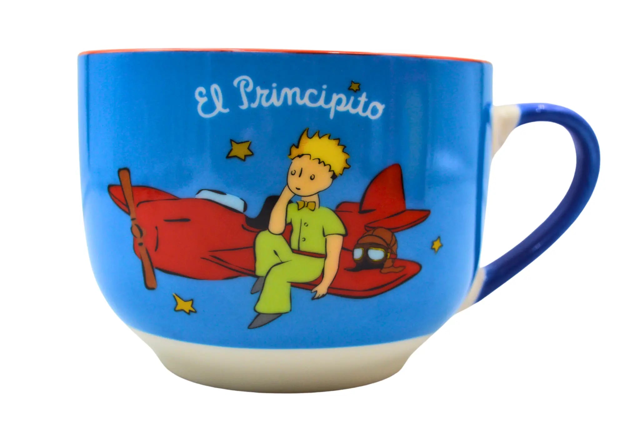 Taza Jumbo de 510 ml de Porcelana El Principito Licencia Oficial Varios Diseños AM101-002 Maki