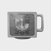 Taza Tarro Cuadrada Jumbo de 560 ml Porcelana Hyoga Cisne Caballeros del Zodiaco Anime Licencia LCDZ MUG-CABZOD-08