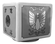 Taza Tarro Cuadrada Jumbo de 560 ml Porcelana Hyoga Cisne Caballeros del Zodiaco Anime Licencia LCDZ MUG-CABZOD-08
