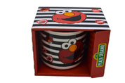 Taza Tarro Jumbo de 345 ml Elmo Plaza Sesamo de Porcelana Resistente Apta Microondas AM74-001V