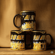 Taza Tarro Jumbo de 520 ml de Porcelana Caballeros Zodiaco Anime Licencia MBIG-CABZOD-01