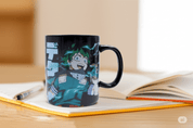 Taza Tarro Jumbo de 520 ml de Porcelana Metalica My Hero Academy Anime Licencia MBIG-MHA-01