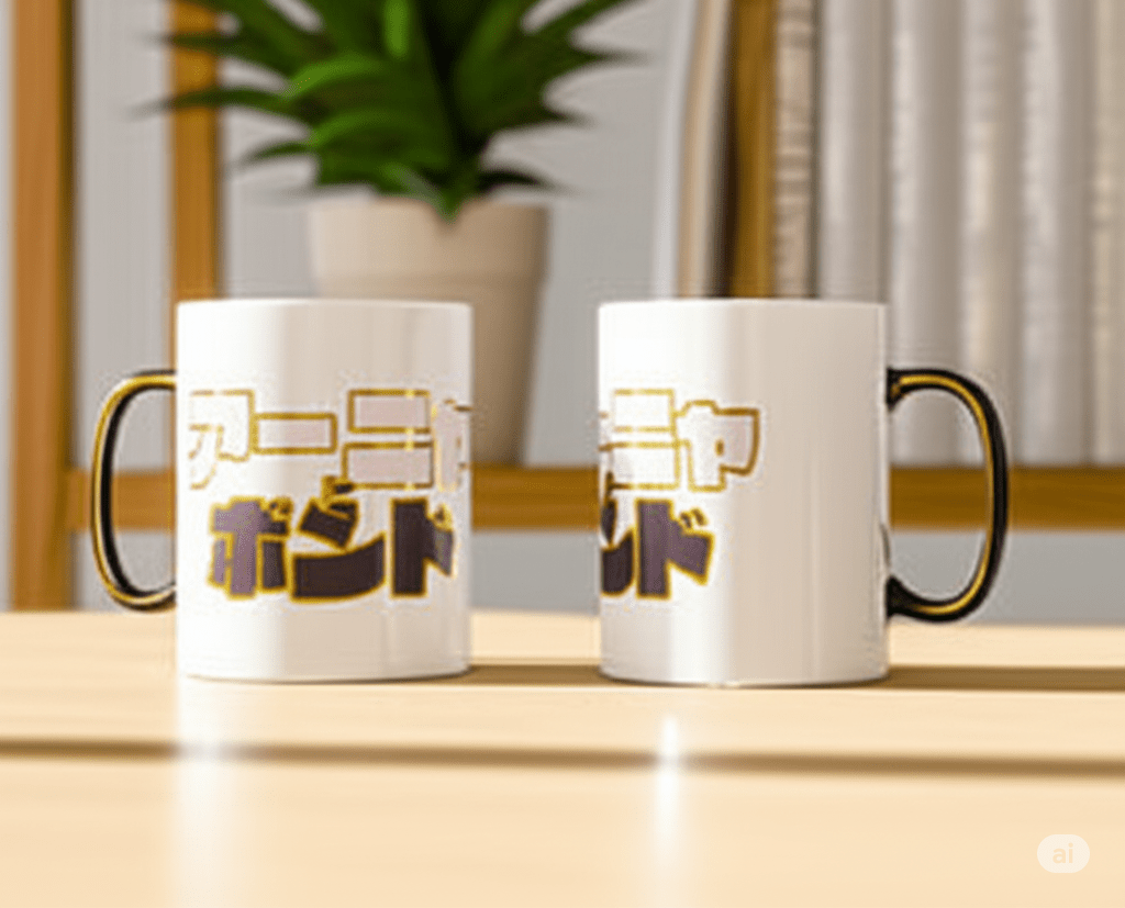 Taza Tarro Jumbo de 520 ml de Porcelana Metálica Spy X Family Anime Licencia MBIG-SXF-01