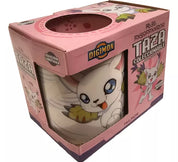 Taza Tarro de 330 ml Porcelana Gatomon Digimon Anime Licencia MUG-DMON-04