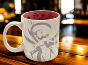 Taza Tarro de 330 ml Porcelana Gatomon Digimon Anime Licencia MUG-DMON-04