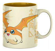 Taza Tarro de 330 ml Porcelana Patamon Digimon Anime Licencia MUG-DMON-03