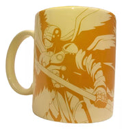 Taza Tarro de 330 ml Porcelana Patamon Digimon Anime Licencia MUG-DMON-03