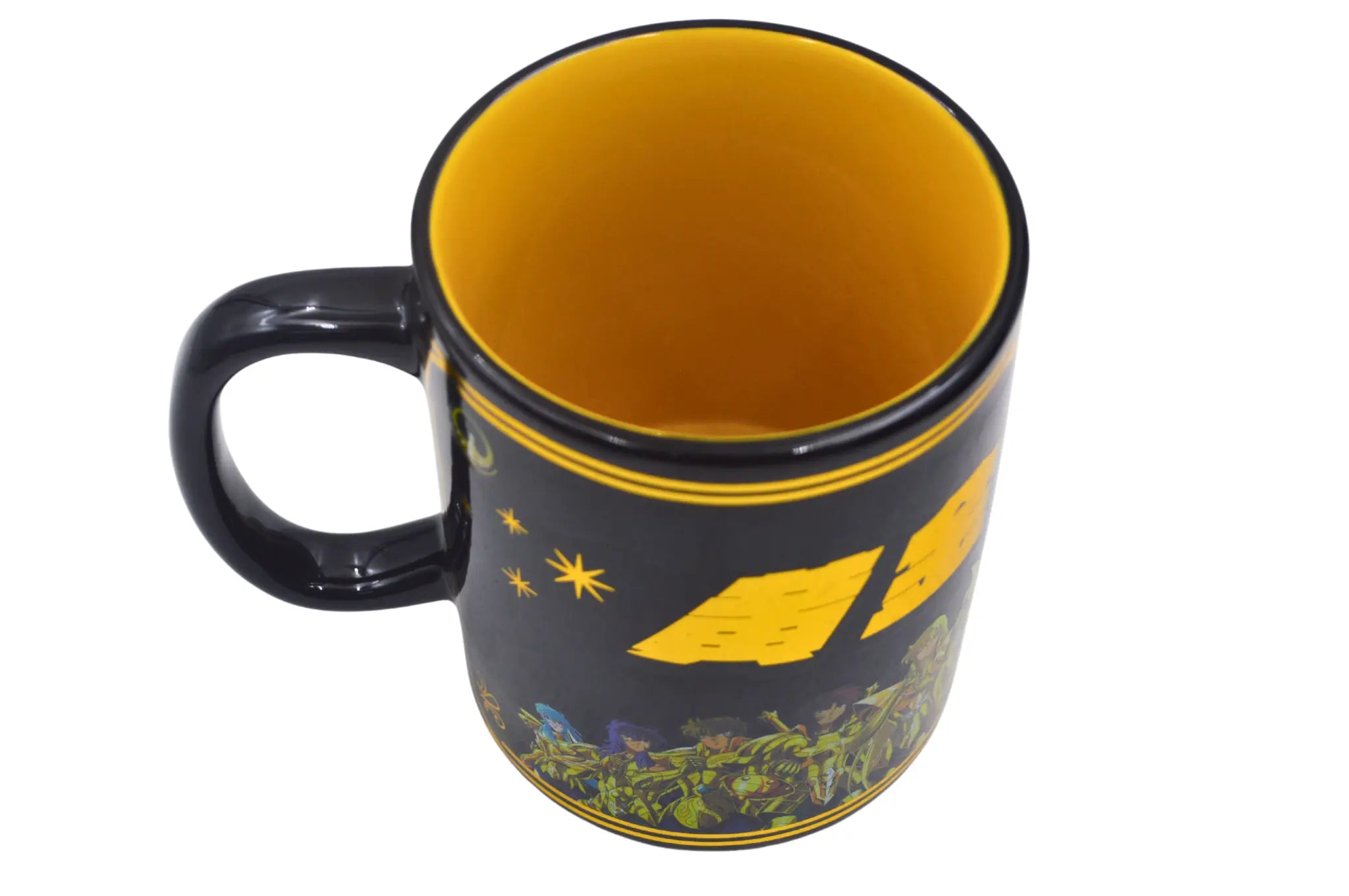 Taza Tarro Jumbo de 520 ml de Porcelana Caballeros Zodiaco Anime Licencia MBIG-CABZOD-01