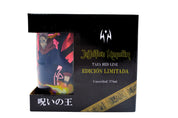 Taza Tarro Jumbo de 520 ml de Porcelana Metalica Jujutsu Kaisen Anime Liciencia MBIG-JJK-01