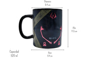 Taza Tarro Jumbo de 520 ml de Porcelana Metalica Jujutsu Kaisen Anime Liciencia MBIG-JJK-01