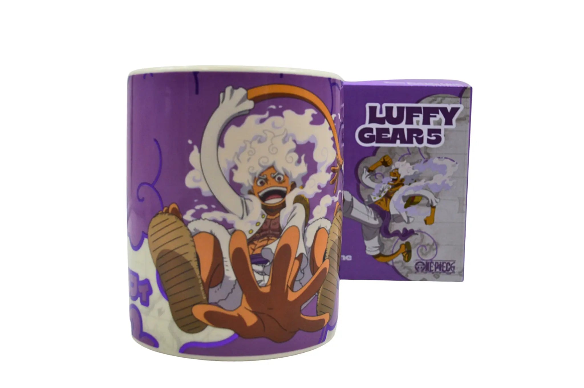 Taza Tarro Jumbo de 520 ml de Porcelana Metálica One Piece Anime Licencia MBIG-OP-01