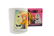 Taza Tarro Jumbo de 520 ml de Porcelana Metálica Spy X Family Anime Licencia MBIG-SXF-01