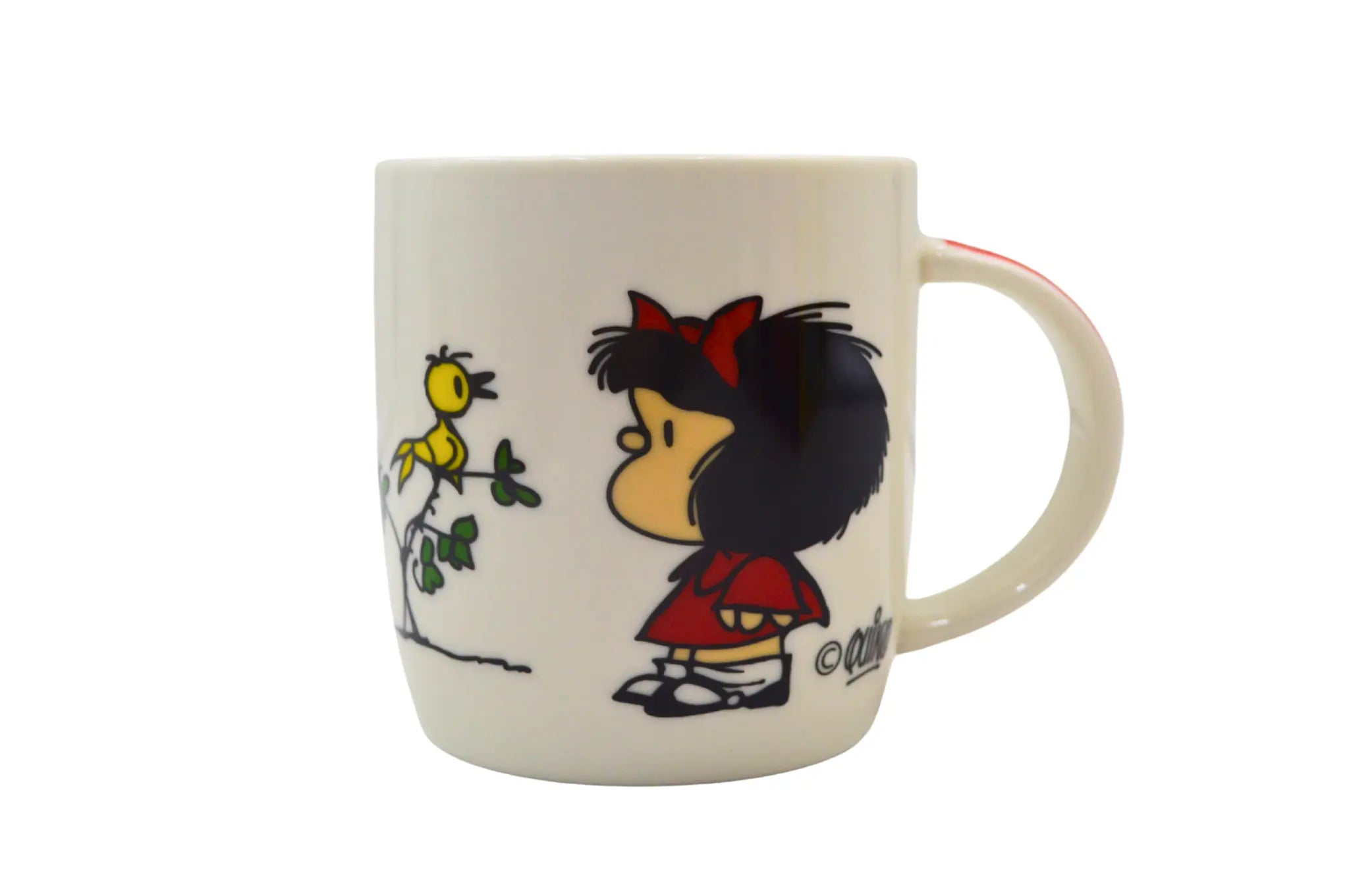Taza de Porcelana de 354 ml con Alcancía de Metal Mafalda Licencia Varios Diseños AM48-005 Maki