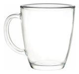 Taza para Café Latte de 360 ml de Vidrio Cafetería 0926 Vittori