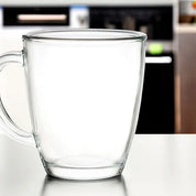 Taza para Café Latte de 360 ml de Vidrio Cafetería 0926 Vittori