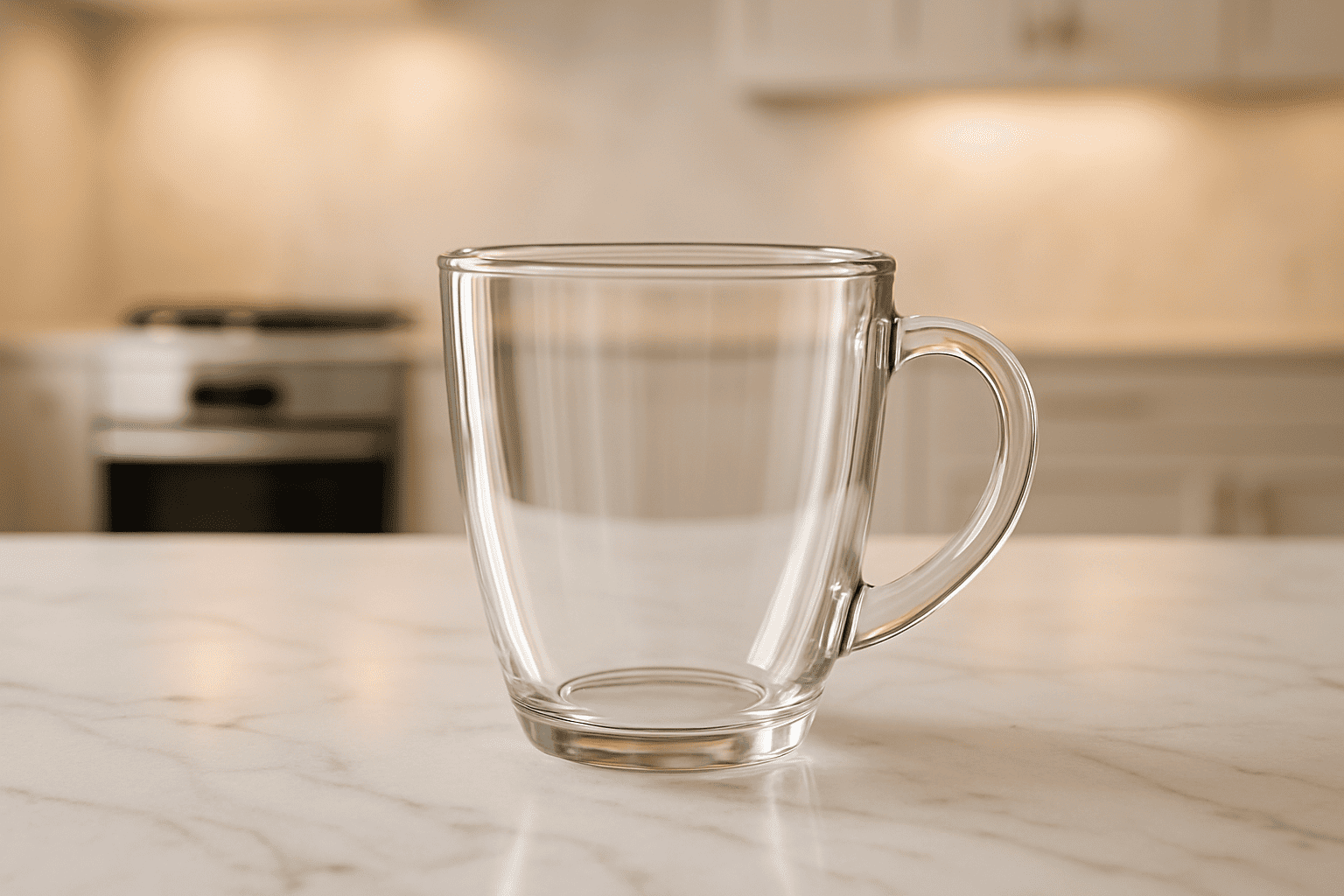 Taza para Café Latte de 360 ml de Vidrio Cafetería 0926 Vittori