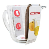 Taza para Medir Refractaria Graduada de 500 ml de Vidrio Resistente  0321-1793204 PYR-O-REY