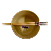 Tazón Bowl de 591 ml Porcelana con Palillos Jujutsu Kaisen Anime Licencia BWL-JJK-01