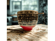 Tazón Bowl de 591 ml Porcelana con Palillos Jujutsu Kaisen Anime Licencia BWL-JJK-01