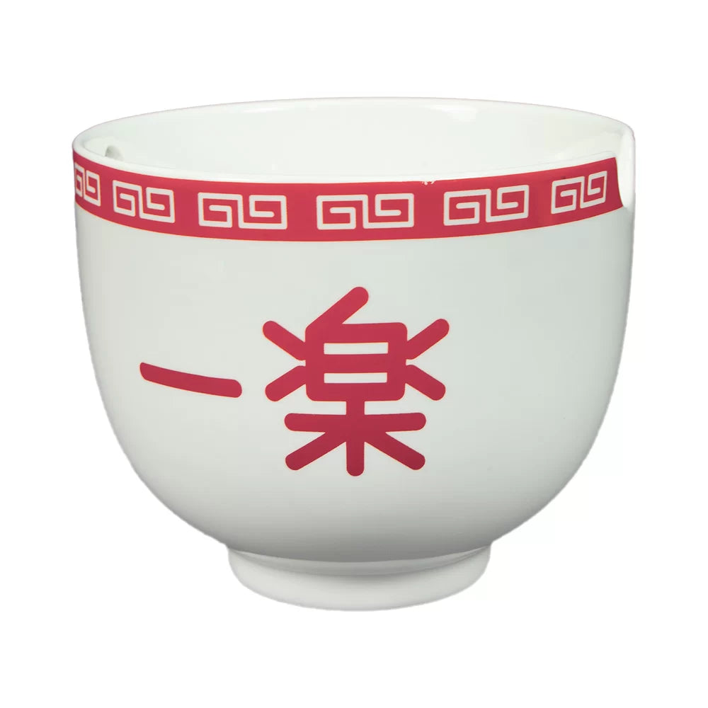 Tazón Bowl de 591 ml Porcelana con Palillos Naruto Comiendo Ramen Anime Licencia BWL-NS-04