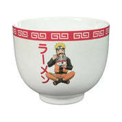 Tazón Bowl de 591 ml Porcelana con Palillos Naruto Comiendo Ramen Anime Licencia BWL-NS-04