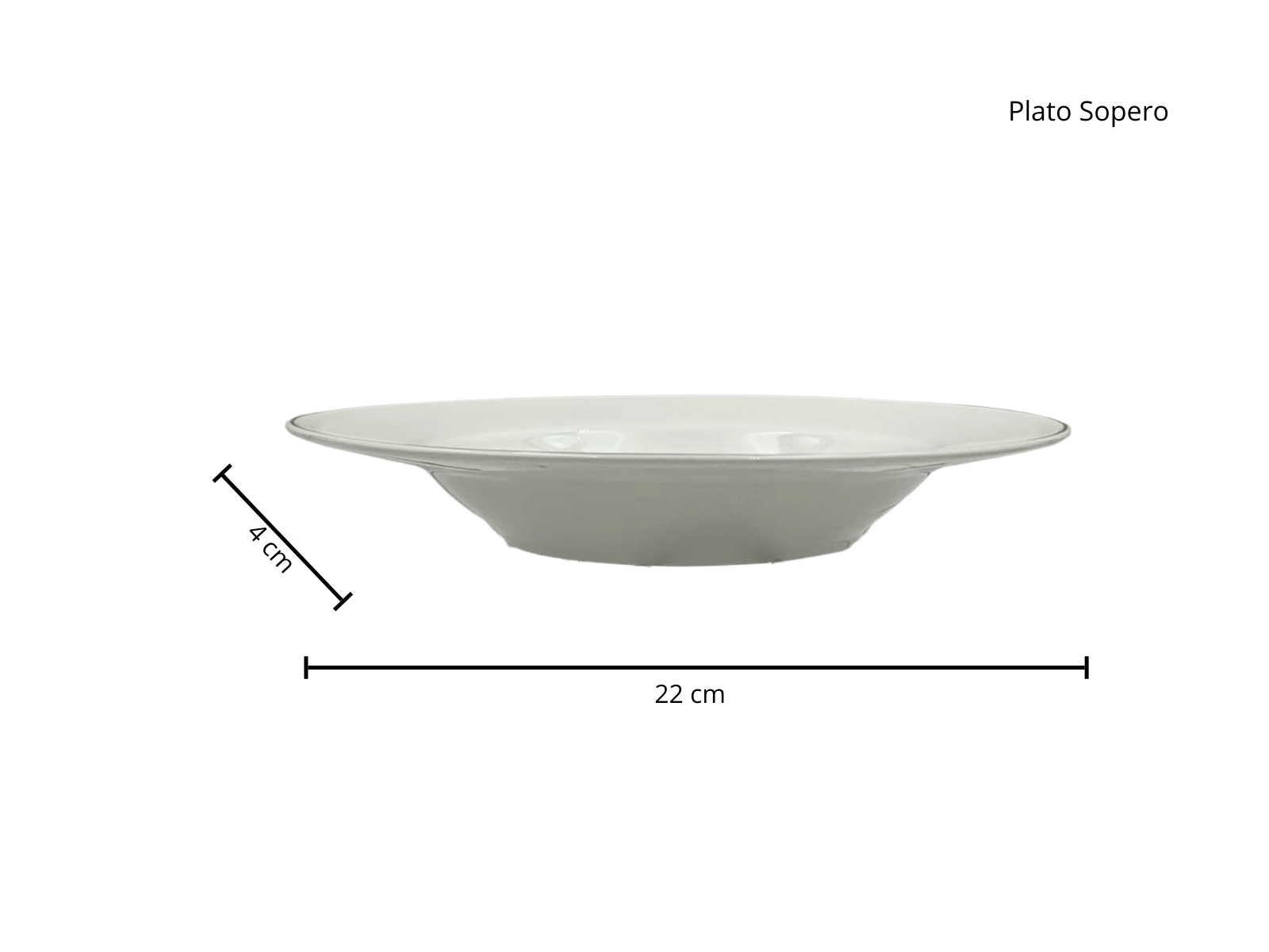 Vajilla Redonda Elegante de 20 piezas de Porcelana Color Blanco con Dorado TKVP002 Tab and Kit