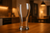 Vaso Cervecero Elegante de 550 ml de Vidrio Tipo Plisner 1027 Vittori