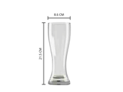 Vaso Cervecero Elegante de 560 ml de Vidrio Pilsner V487590 Glassia