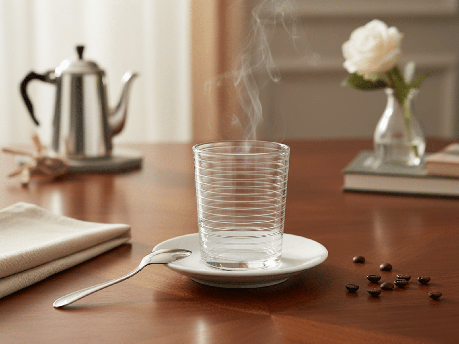 Vaso Chico Clásico Cafetero de Vidrio de 250 ml V357390 Glassia