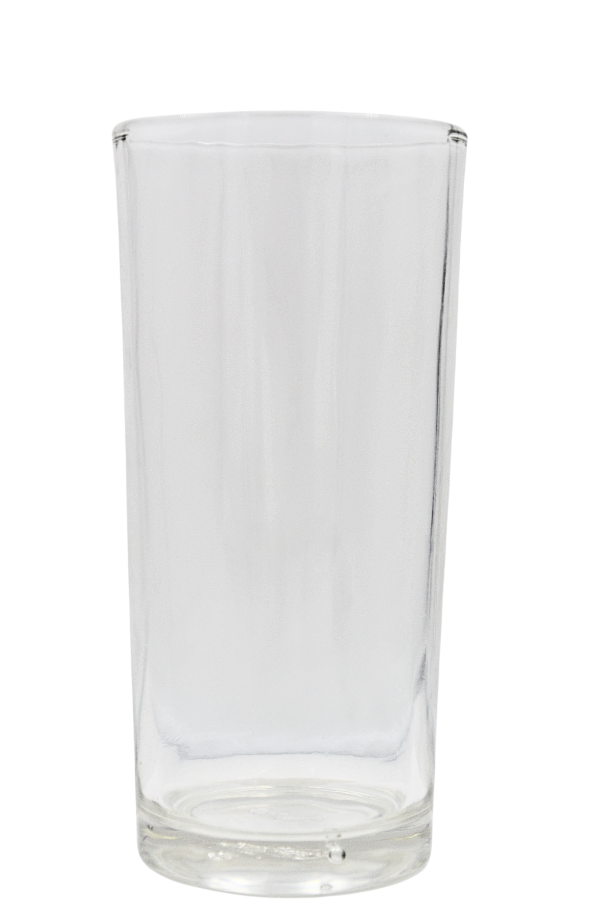 Vaso Chico Clásico para Agua Jugo de Vidrio de 280 ml de 13.5 cm Envisa 160