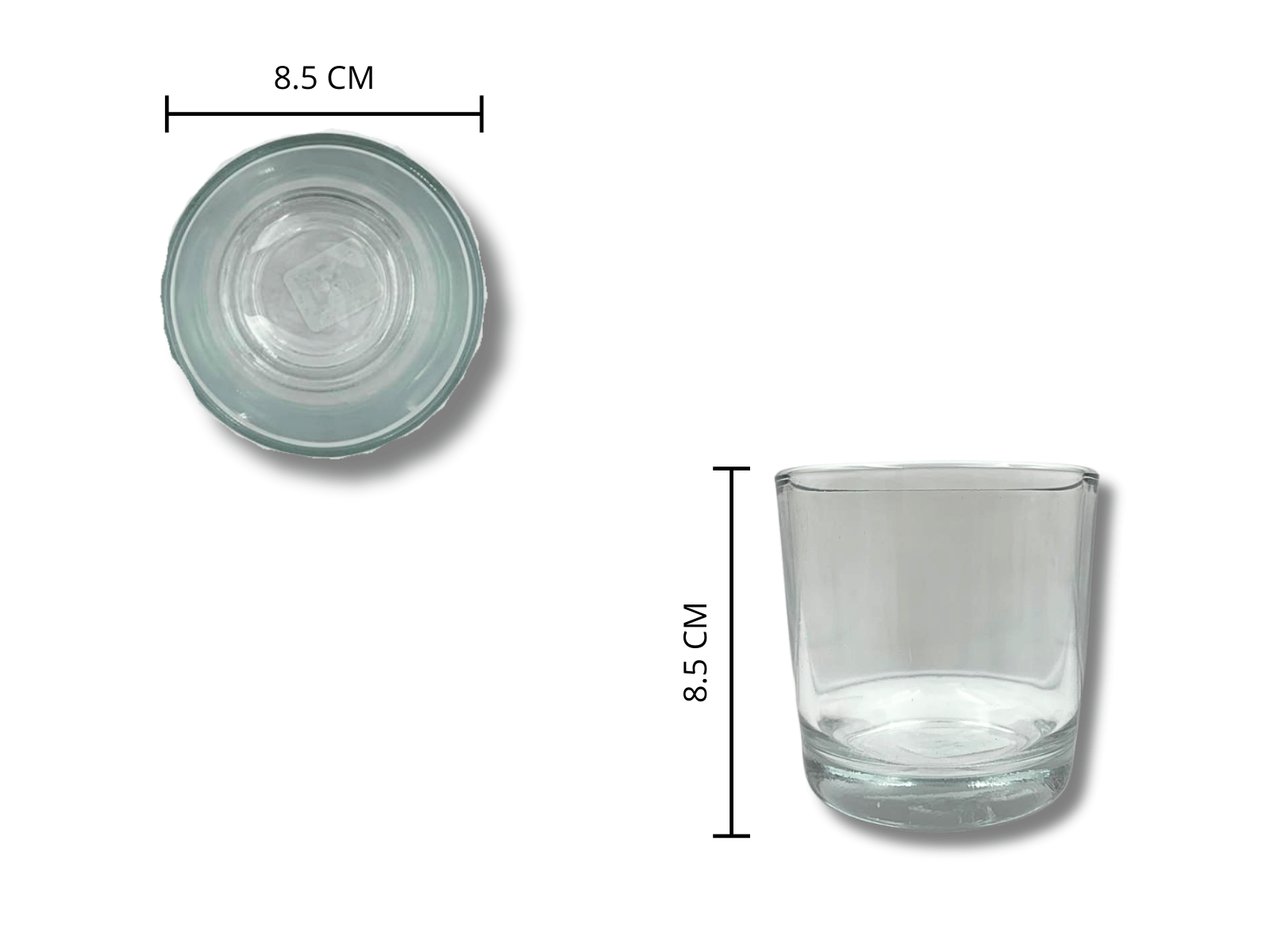 Vaso Chico Old Fashion Cafetero para Jugo de Vidrio de 350 ml Camila 163 Vidriera Santos