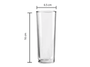 Vaso Jaibolero para Coctelería Largo de 300 ml de Vidrio V387290 Glassia