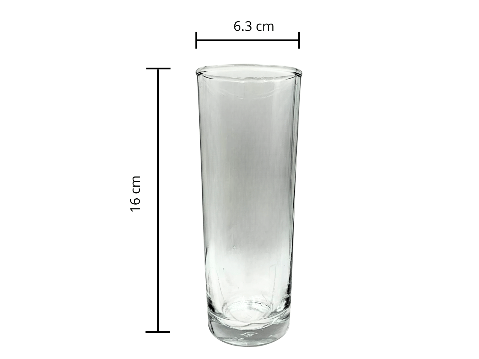 Vaso Jaibolero para Coctelería Largo de 300 ml de Vidrio V387290 Glassia