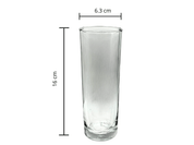 Vaso Jaibolero para Coctelería Largo de 300 ml de Vidrio V387290 Glassia