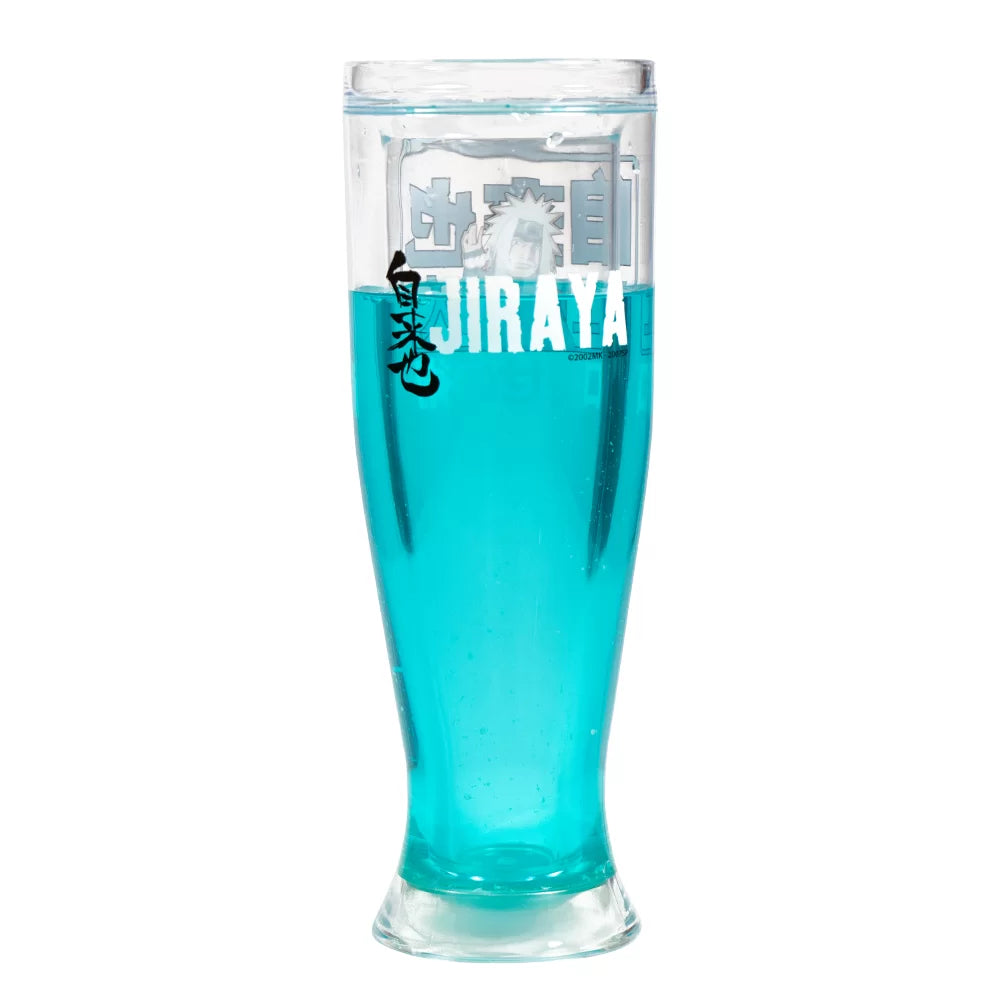 Vaso Mágico de 450 ml de Acrilico y Gel Brilla en la Oscuridad Naruto Jiraya Anime Licencia MG-NS-05