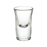 Vaso Tequilero Cónico Chico Elegante de 25 ml de Vidrio Resistente 1607 Vittori