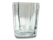 Vaso Tequilero de 70 ml 2 Onzas Cuadrado Liso de Vidrio Resistente 37548000000 Vidriera Santos