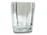 Vaso Tequilero de 70 ml 2 Onzas Cuadrado Liso de Vidrio Resistente 37548000000 Vidriera Santos