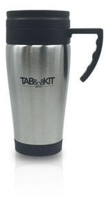 Termo de 400 ml para Café de Acero Inoxidable con Tapa y Asa Tab and Kit