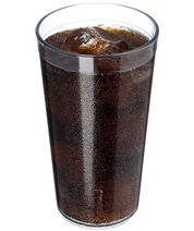 Vaso para Agua de 450 ml de Policarbonato Texturizado tipo Plástico Cristal