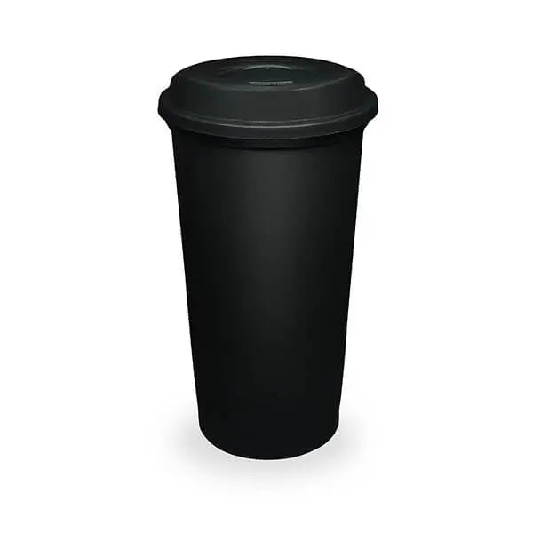Vaso para Café Té de 425 ml de Plástico con Tapa Varios Colores Cubasa 0808