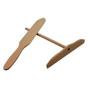 Juego de Espátula y Esparcidor de Masa de Madera para Crepera 38 cm Metaltex