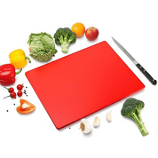 Tabla para Picar de Polietileno Color Rojo de  60x45x1.5 cm DS303R Buffetware
